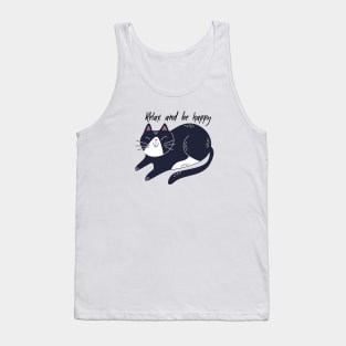 Relax & be Happy Tank Top